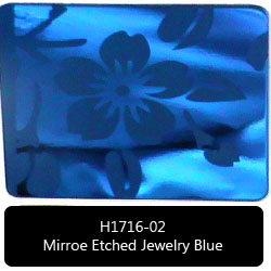 Stainless Steel Designer, Embossed, Etched, Colored Sheets